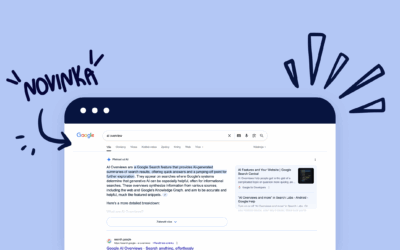Google AI Overviews. Co to znamená pro váš marketing?
